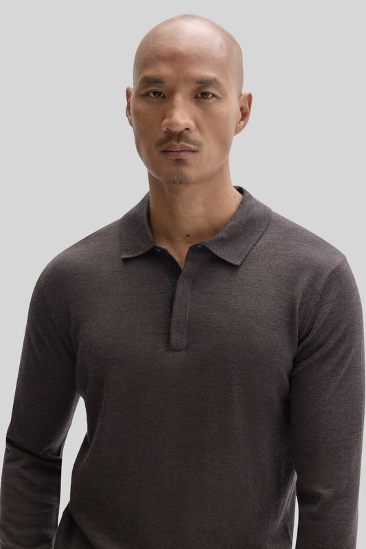 Robert Barakett Thomas Long Sleeve Sweater Polo