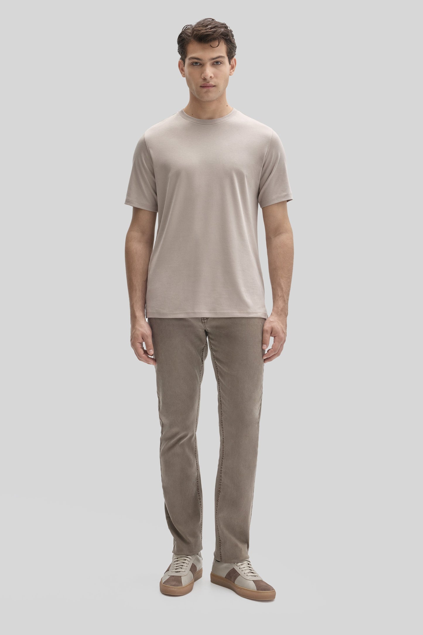 Robert Barakett Men's Pima Cotton Crew Neck T-Shirt in Tapestry