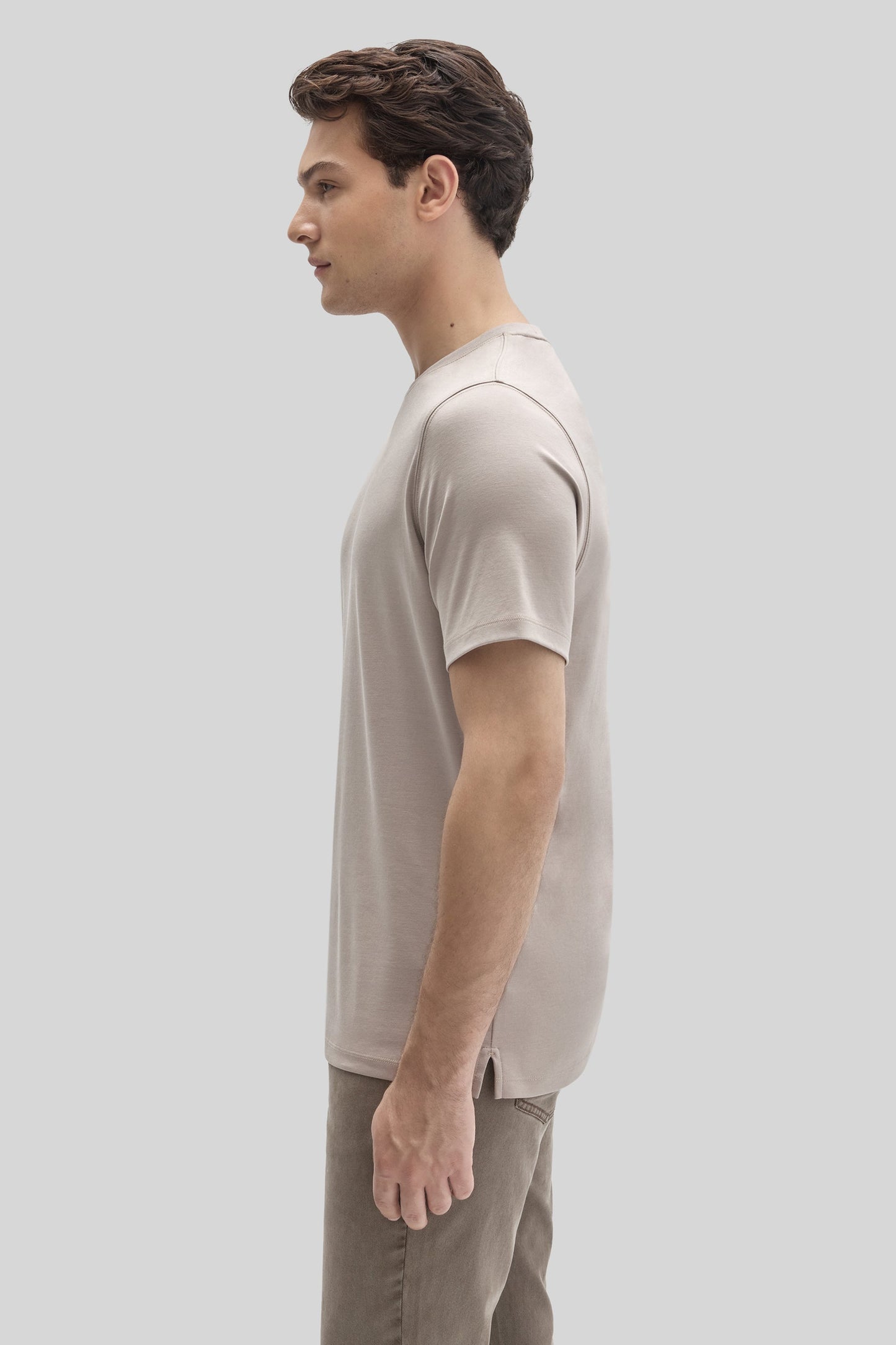 Robert Barakett Men's Pima Cotton Crew Neck T-Shirt in Tapestry