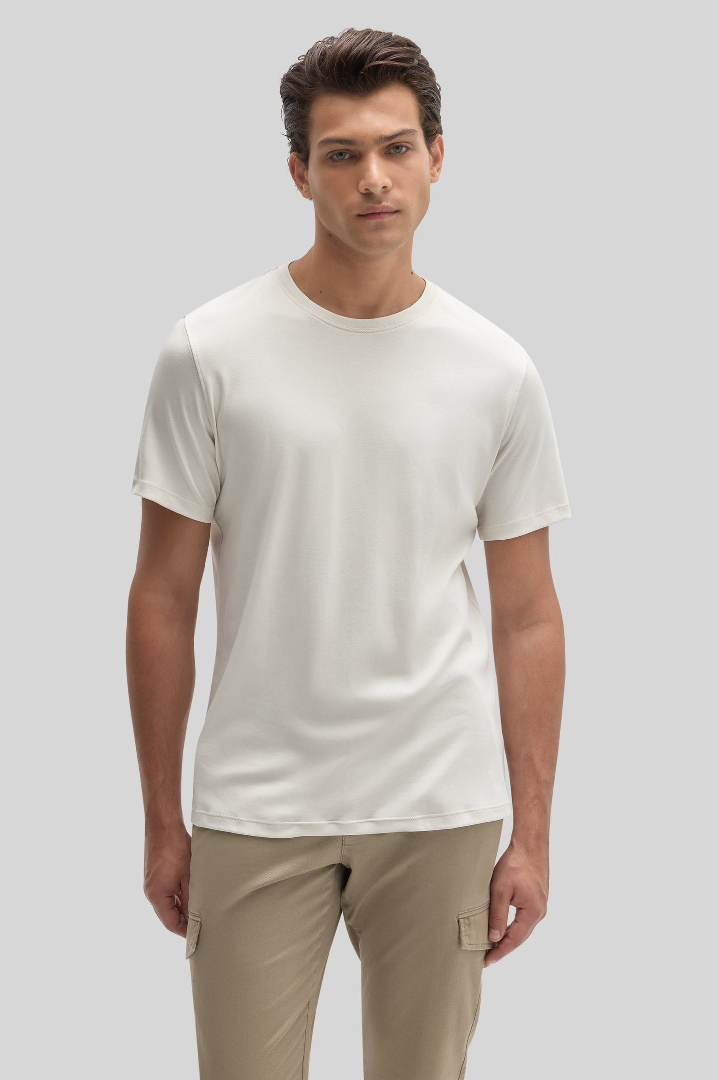 Robert Barakett The Barakett Tee in Ivory