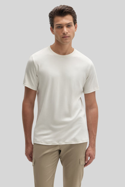 Robert Barakett The Barakett Tee in Ivory