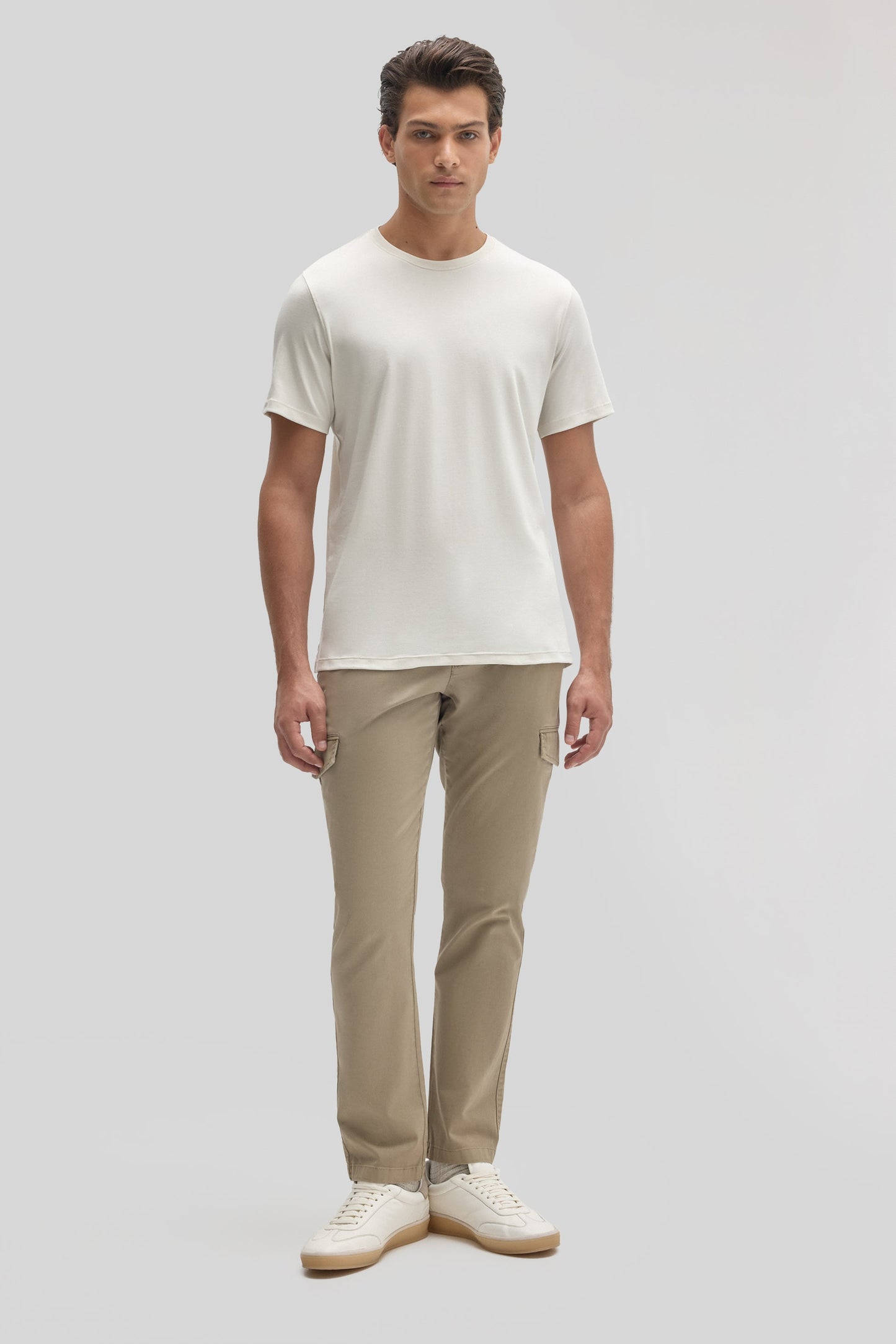 Robert Barakett The Barakett Tee in Ivory