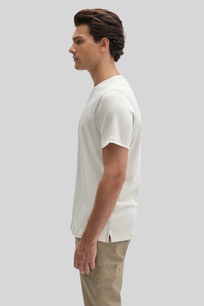 Robert Barakett The Barakett Tee in Ivory