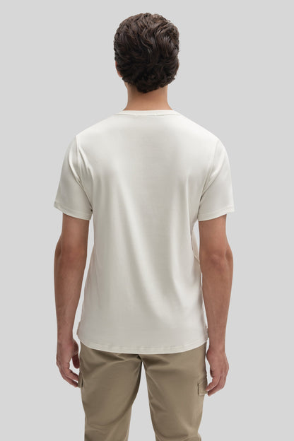 Robert Barakett The Barakett Tee in Ivory