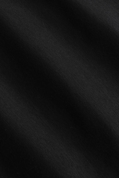 Robert Barakett Men's Pima Cotton Long Sleeve Crew Neck T-Shirt in Black