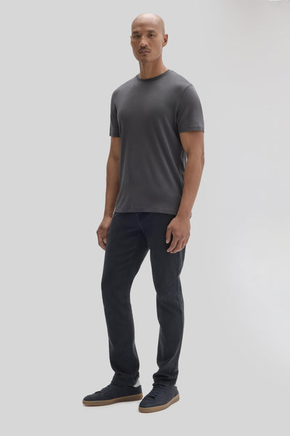 Robert Barakett Men's Pima Cotton T-Shirt in Cannon Charcoal