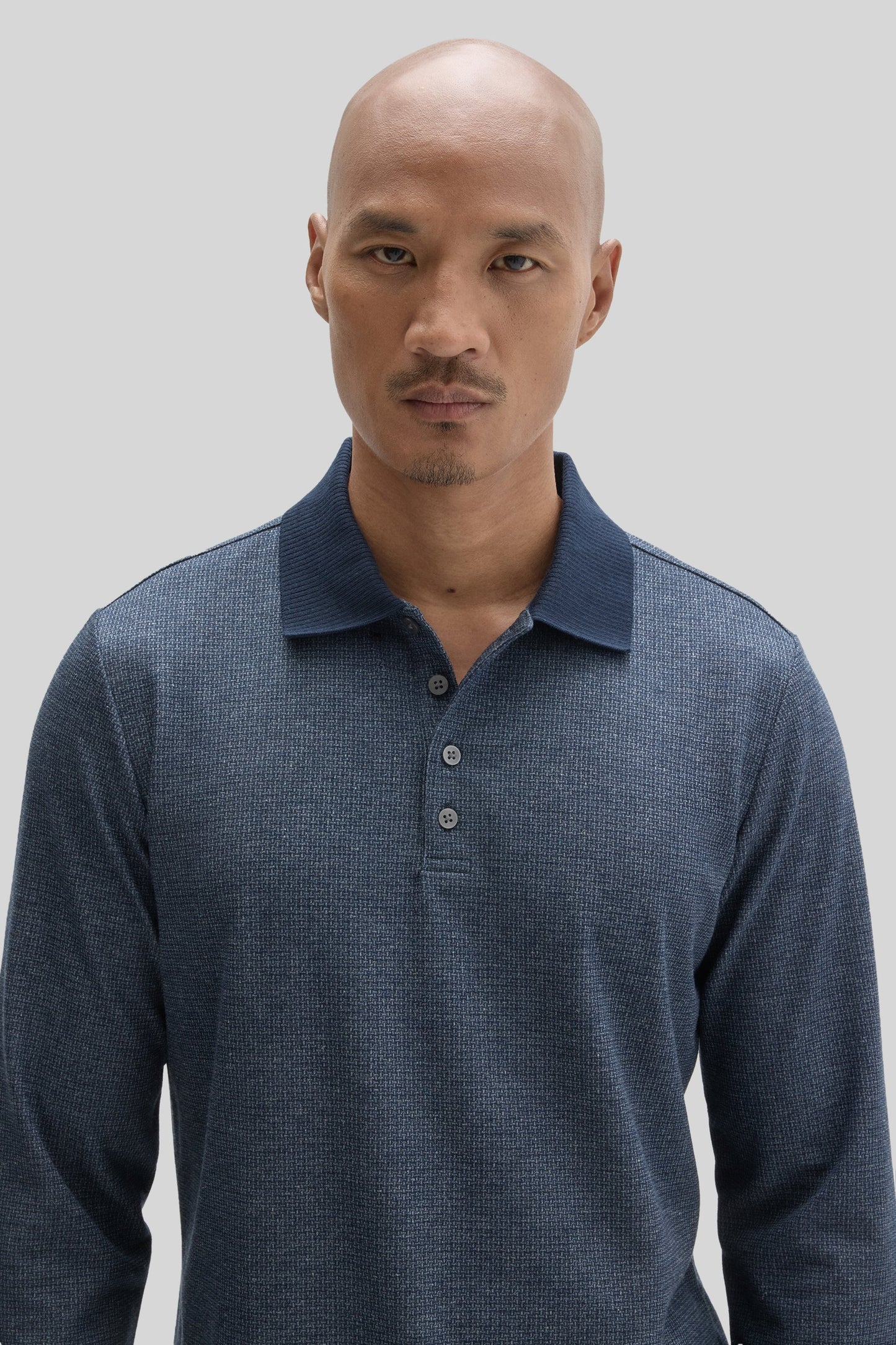 Robert Barakett Cayman Long Sleeve Polo