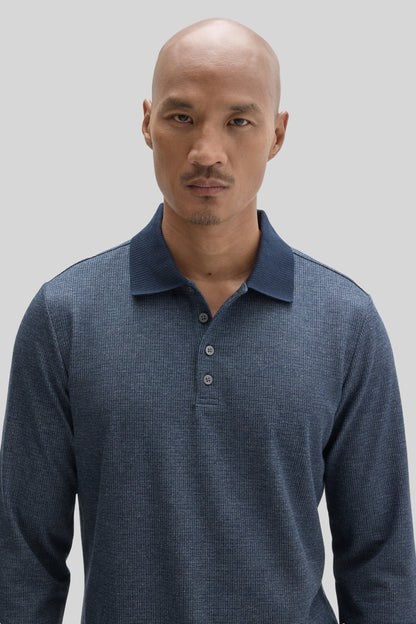 Robert Barakett Cayman Long Sleeve Polo