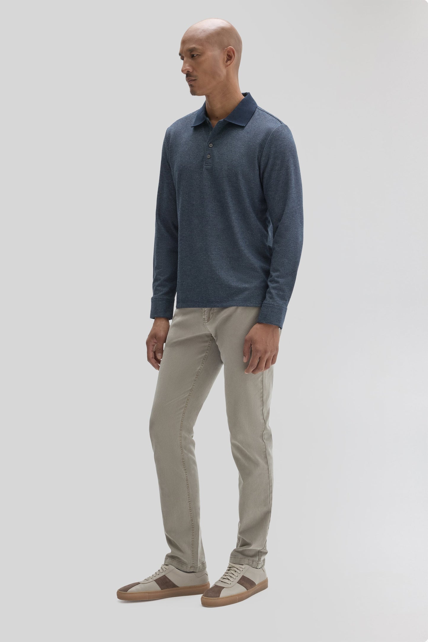 Robert Barakett Cayman Long Sleeve Polo