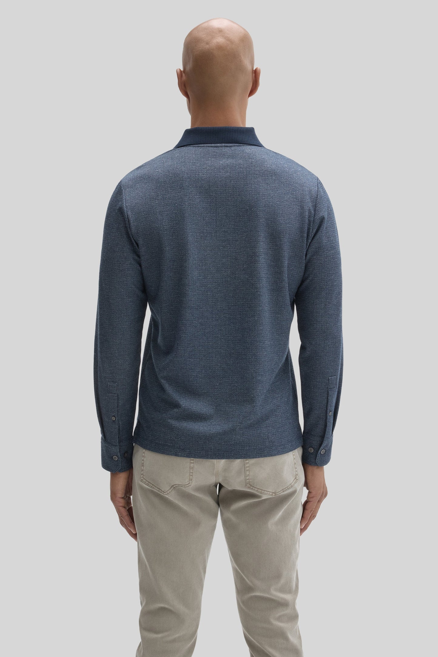 Robert Barakett Cayman Long Sleeve Polo