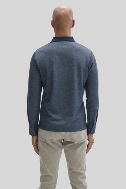 Robert Barakett Cayman Long Sleeve Polo