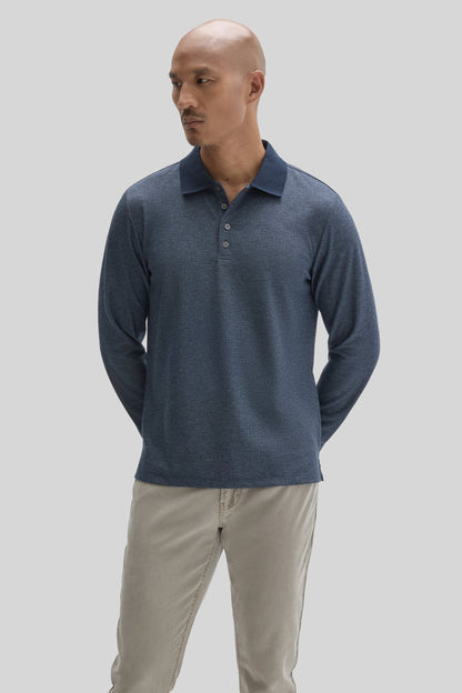 Robert Barakett Cayman Long Sleeve Polo