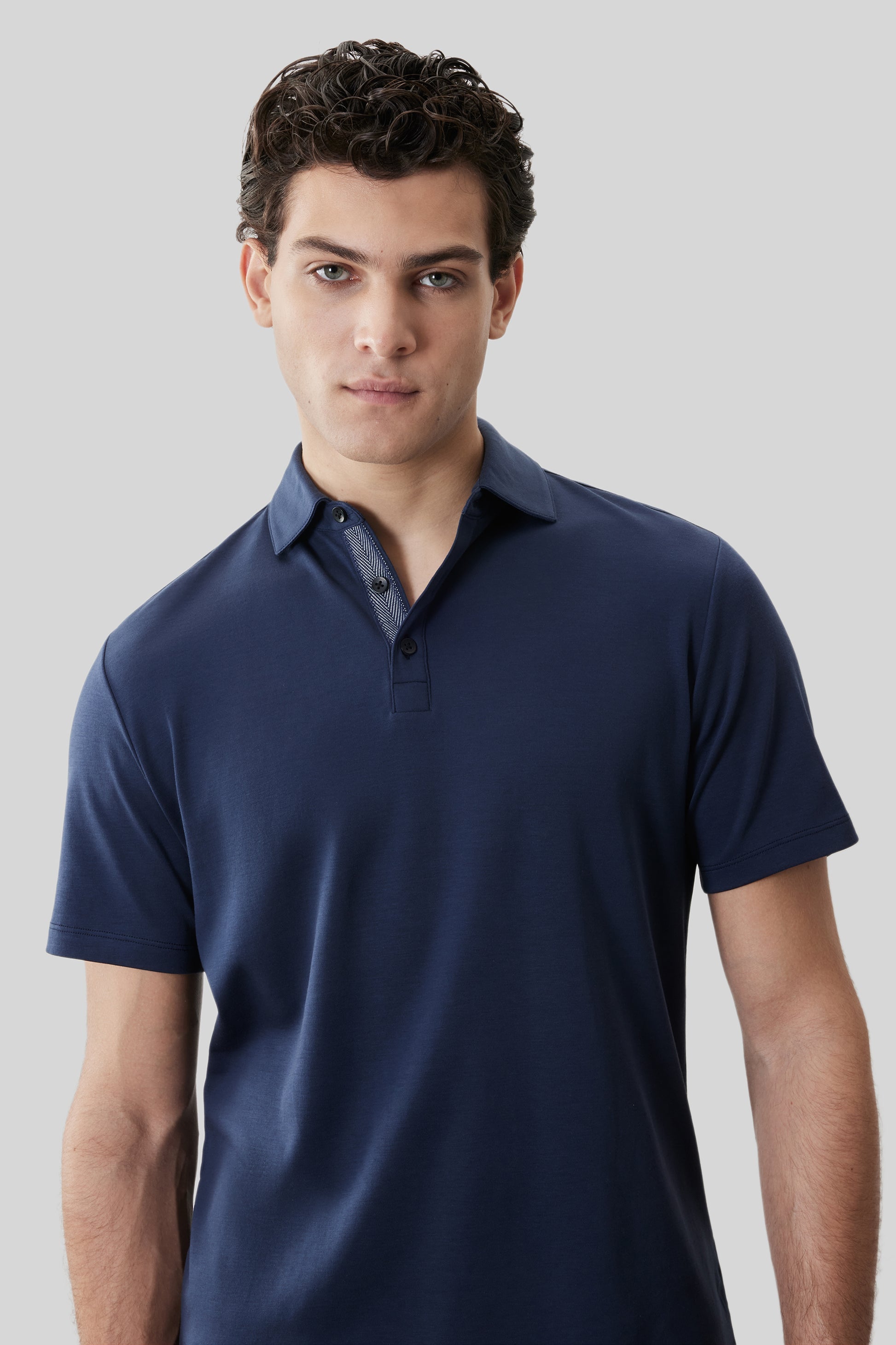 Robert Barakett The Barakett Herringbone Polo