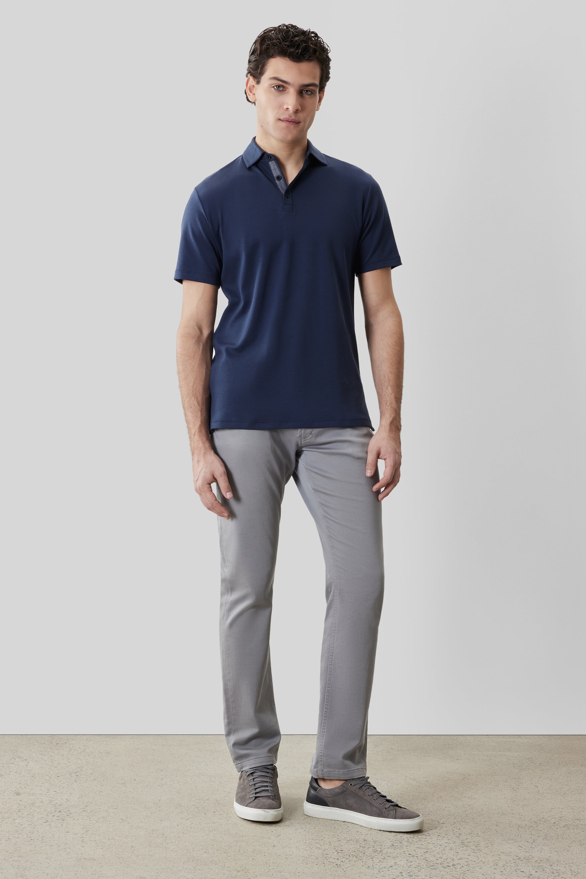Robert Barakett The Barakett Herringbone Polo
