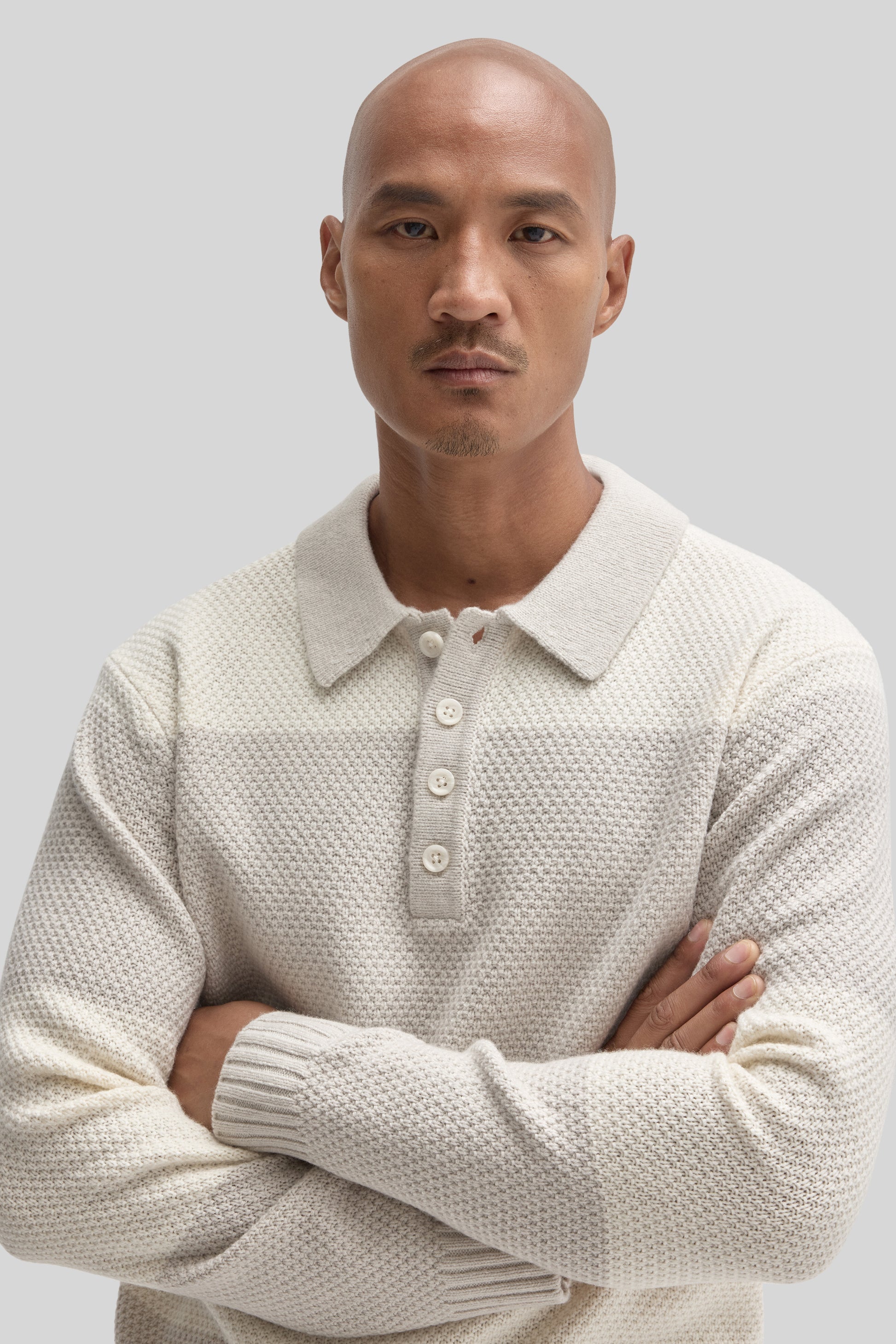 Robert Barakett Sylvestro Rugby Polo Sweater