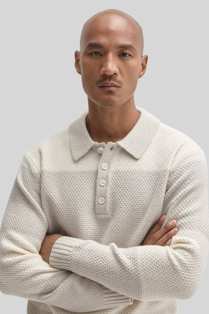 Robert Barakett Sylvestro Rugby Polo Sweater