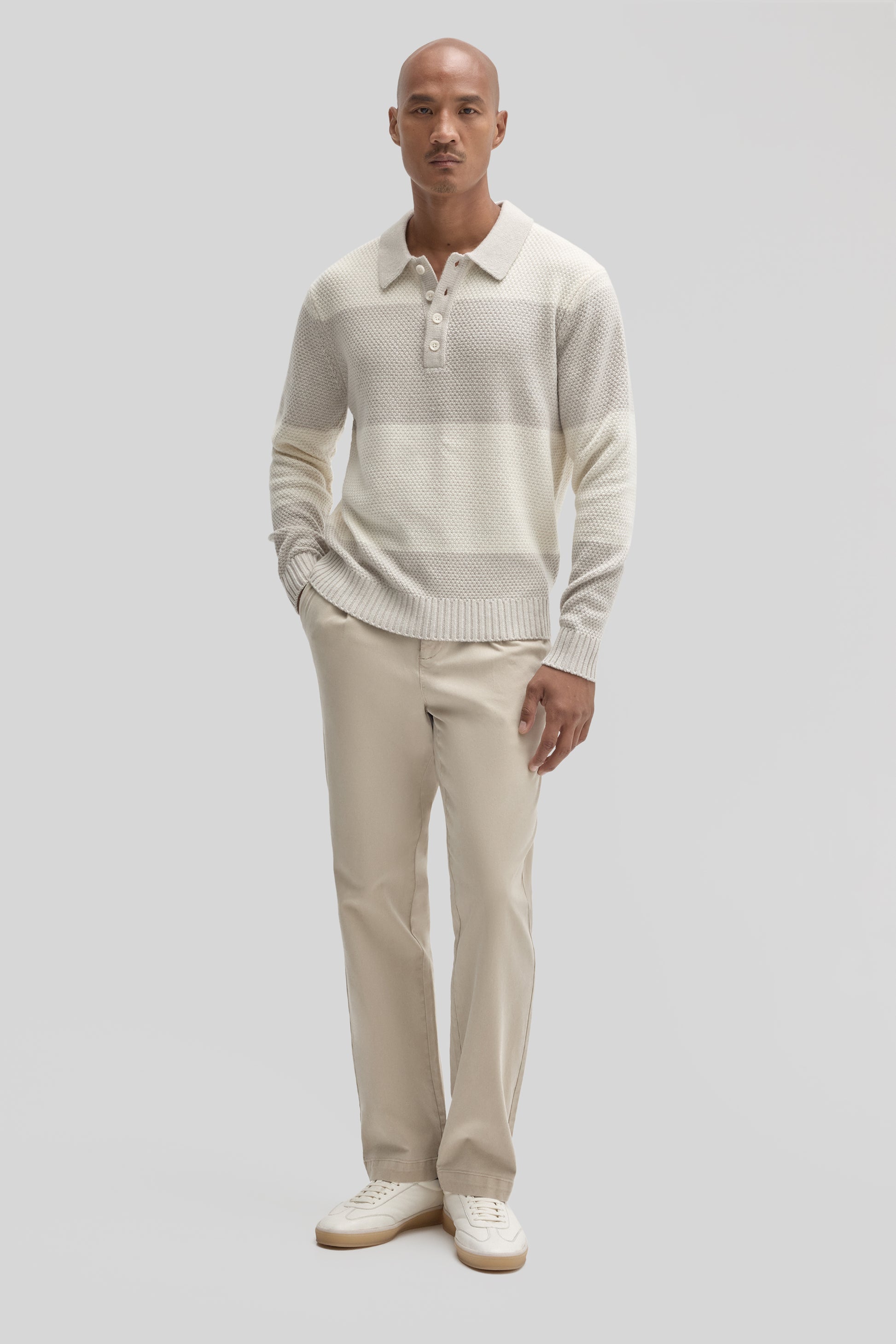 Robert Barakett Sylvestro Rugby Polo Sweater