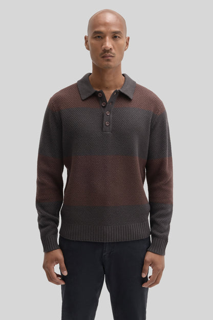 Robert Barakett Sylvestro Rugby Polo Sweater