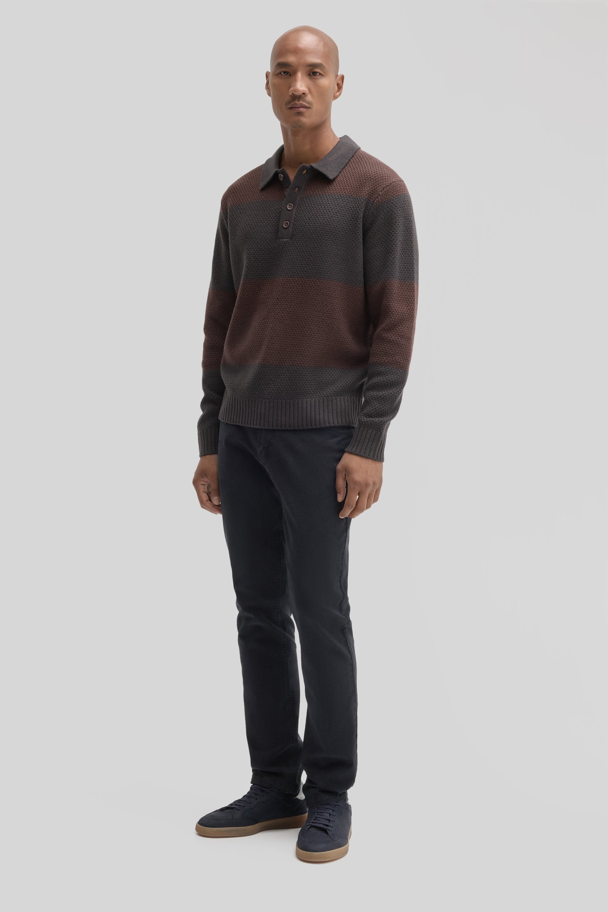 Robert Barakett Sylvestro Rugby Polo Sweater