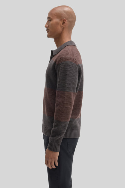 Robert Barakett Sylvestro Rugby Polo Sweater