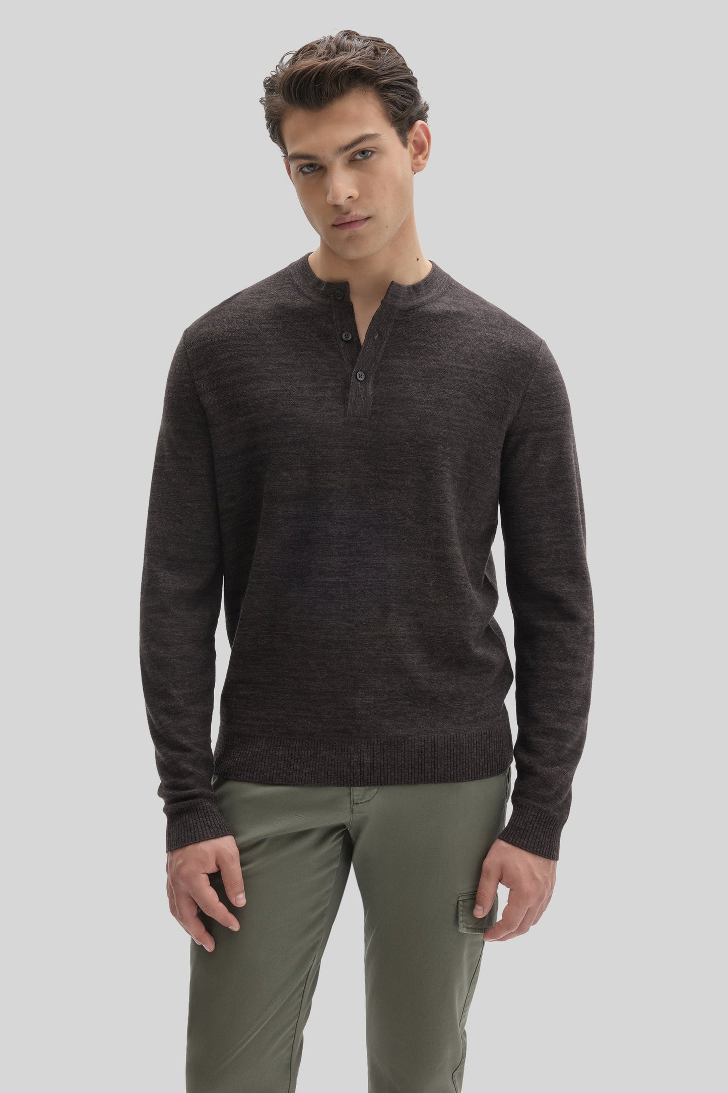 Robert Barakett Aranda Henley Sweater