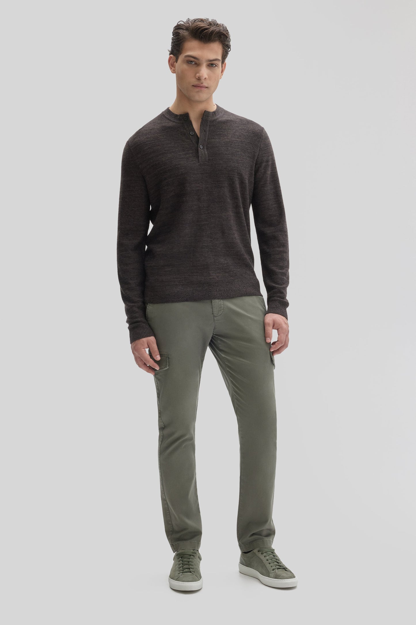 Robert Barakett Aranda Henley Sweater