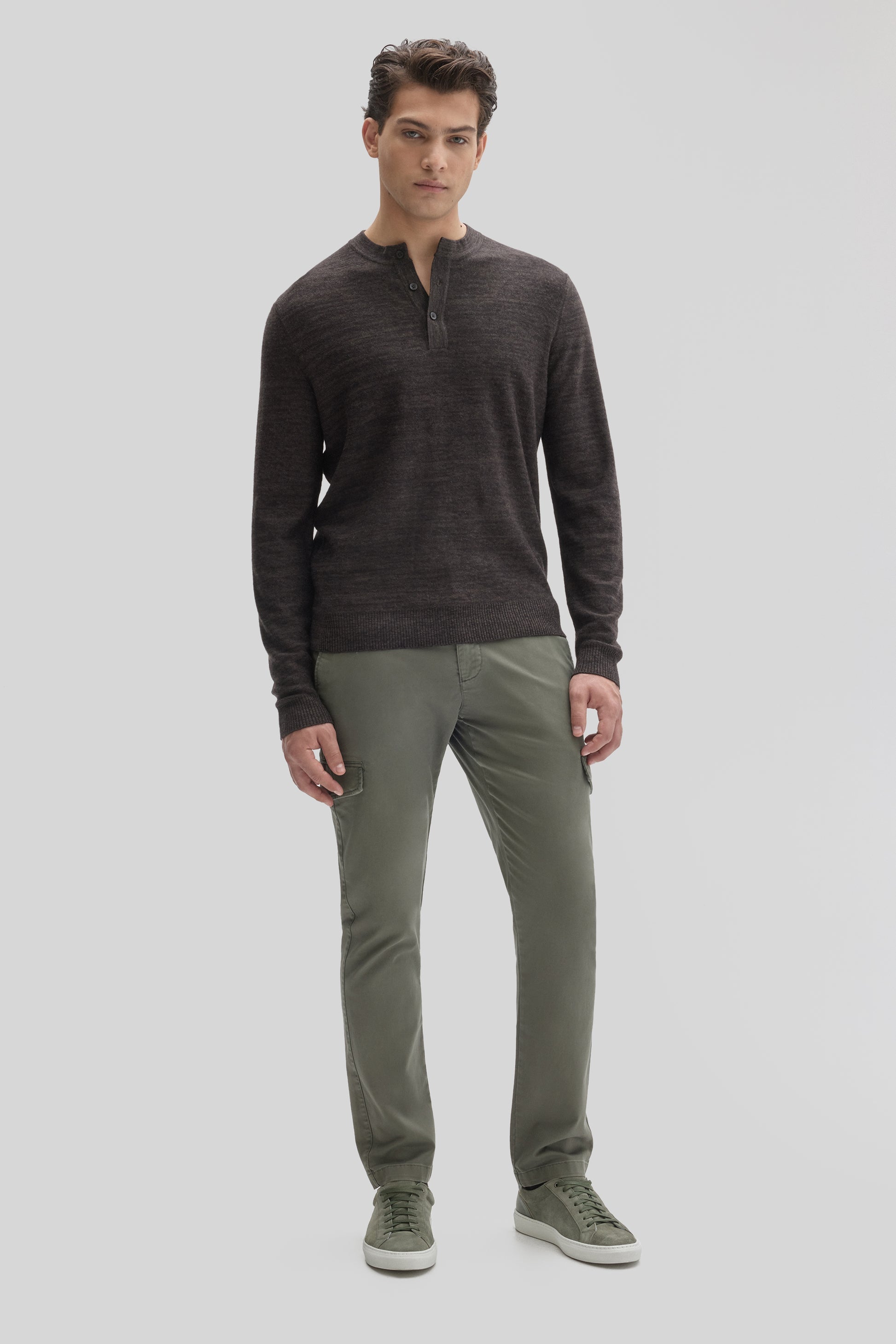 Robert Barakett Aranda Henley Sweater