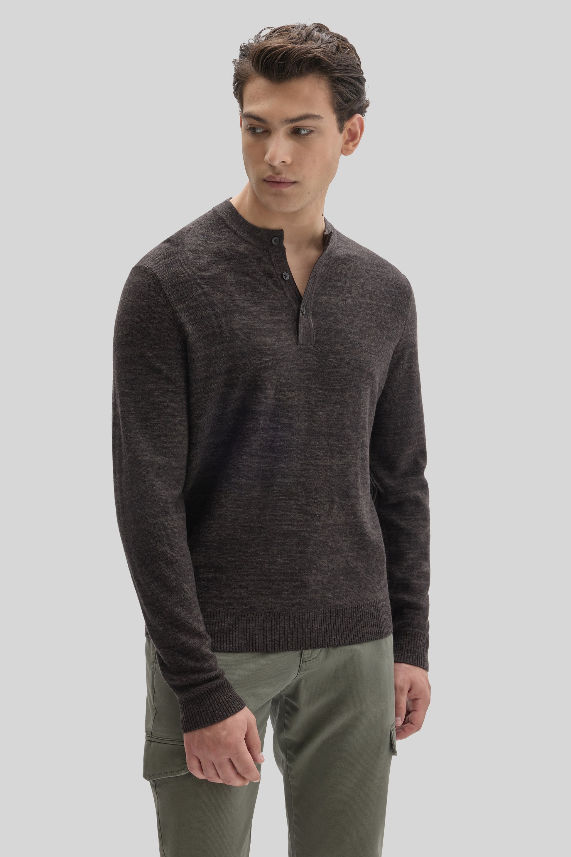 Robert Barakett Aranda Henley Sweater