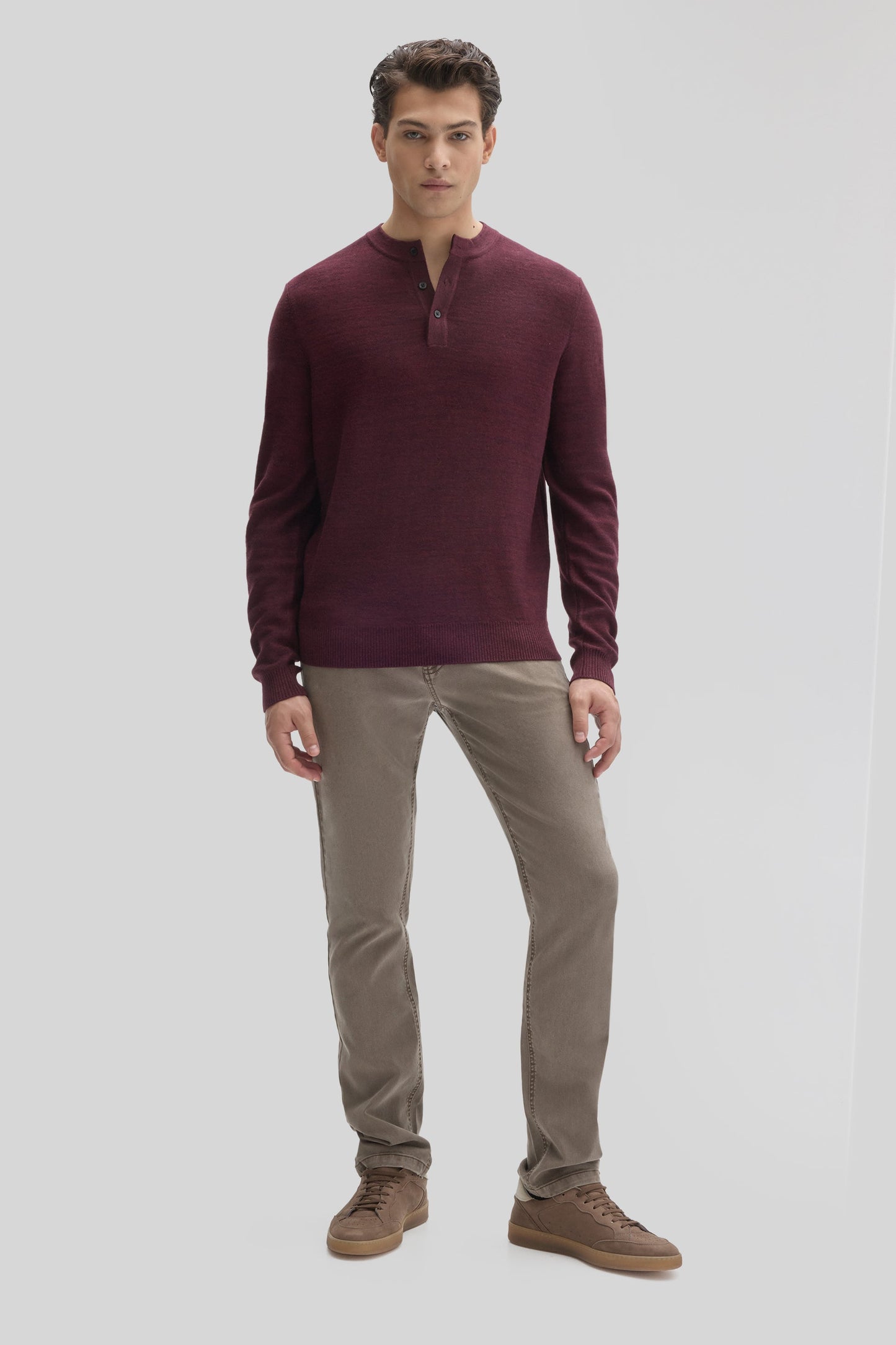 Robert Barakett Aranda Henley Sweater