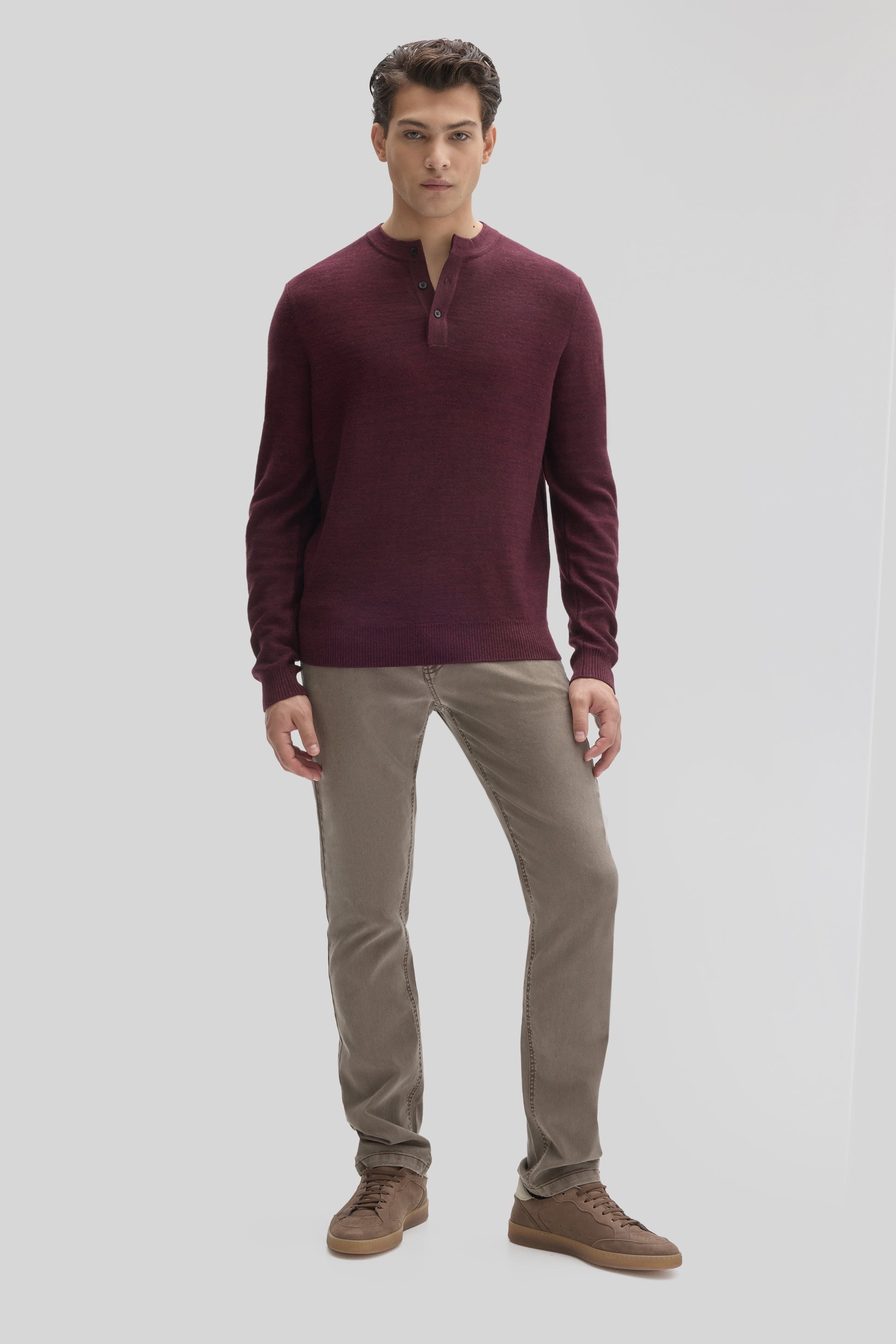 Robert Barakett Aranda Henley Sweater