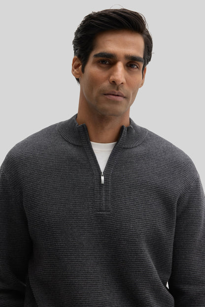 Robert Barakett Gonzalo Quarter Zip Sweater