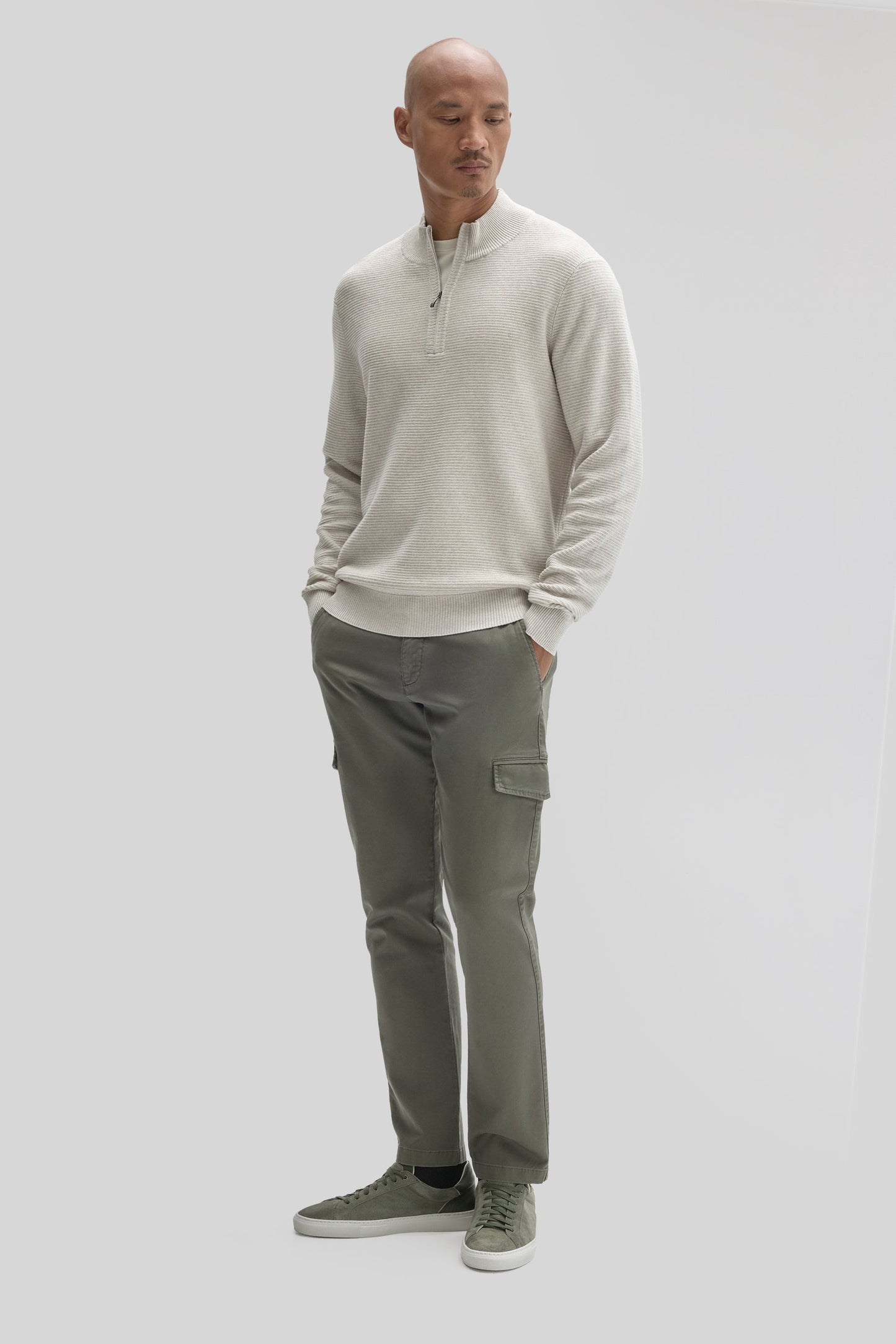 Robert Barakett Gonzalo Quarter Zip Sweater