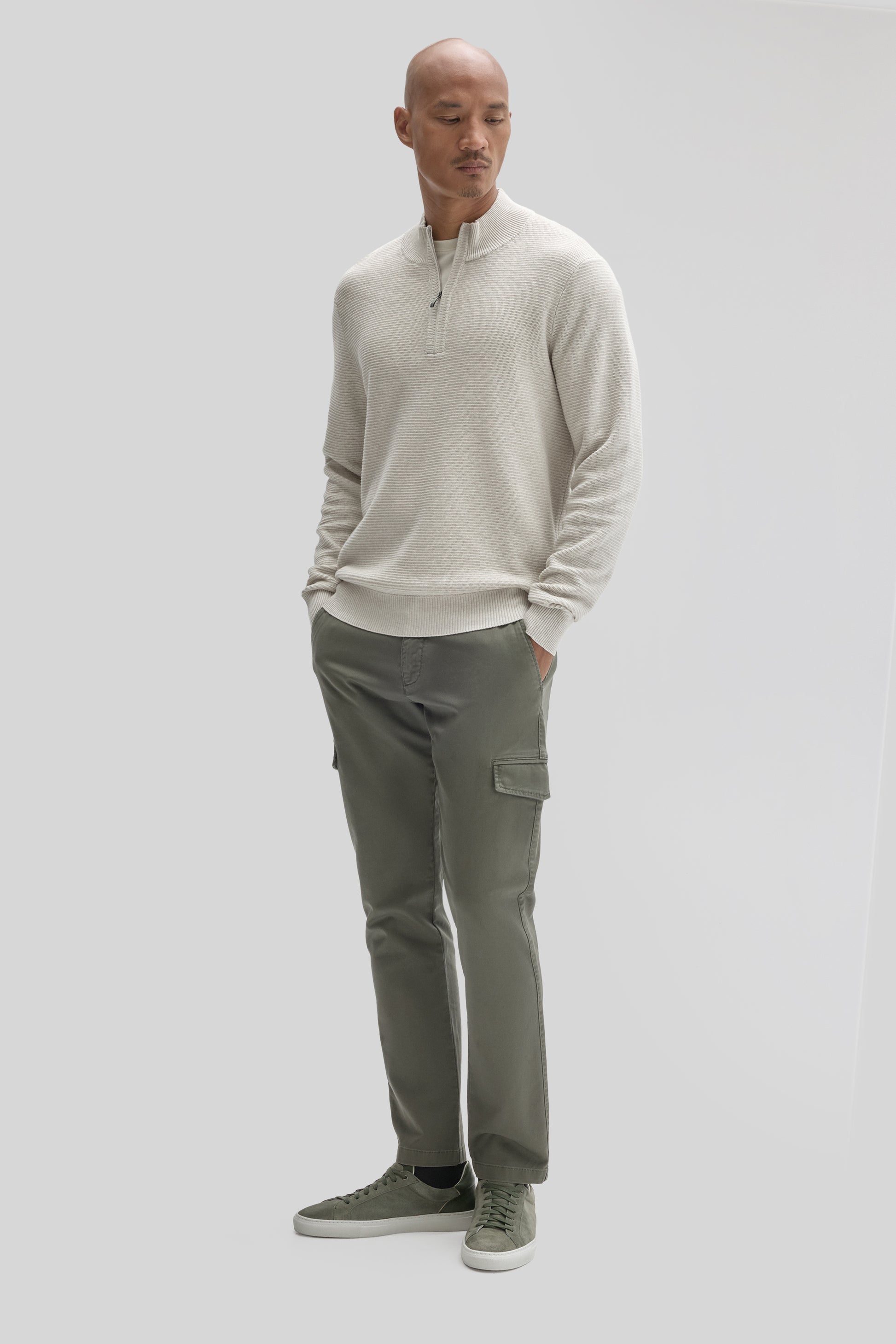 Robert Barakett Gonzalo Quarter Zip Sweater