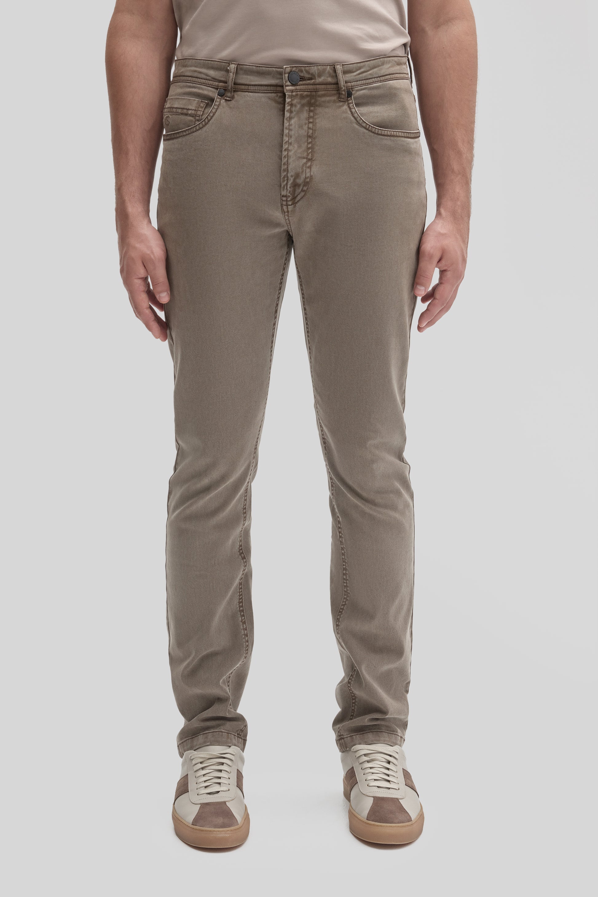 Robert Barakett Brad Stretch Five-Pocket Pants
