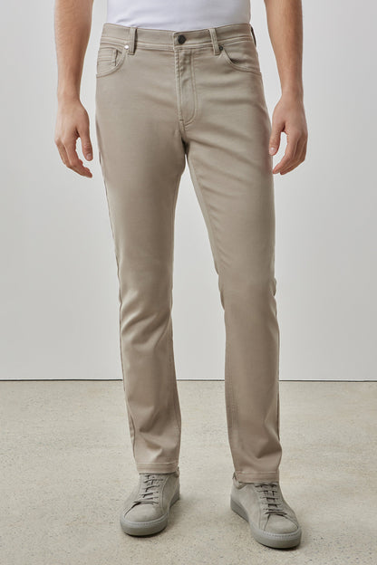 Robert Barakett Linear Stretch Pant in Sand