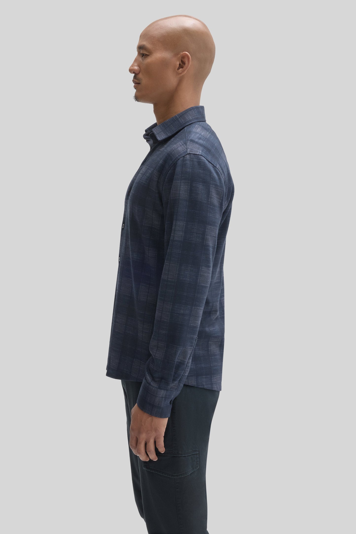 Robert Barakett Meteor Printed Knit Shirt
