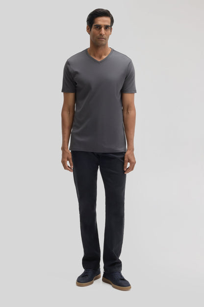 Robert Barakett Men's Pima Cotton The Barakett V in Cannon