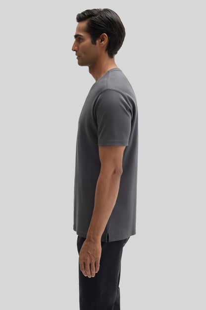 Robert Barakett Men's Pima Cotton The Barakett V in Cannon