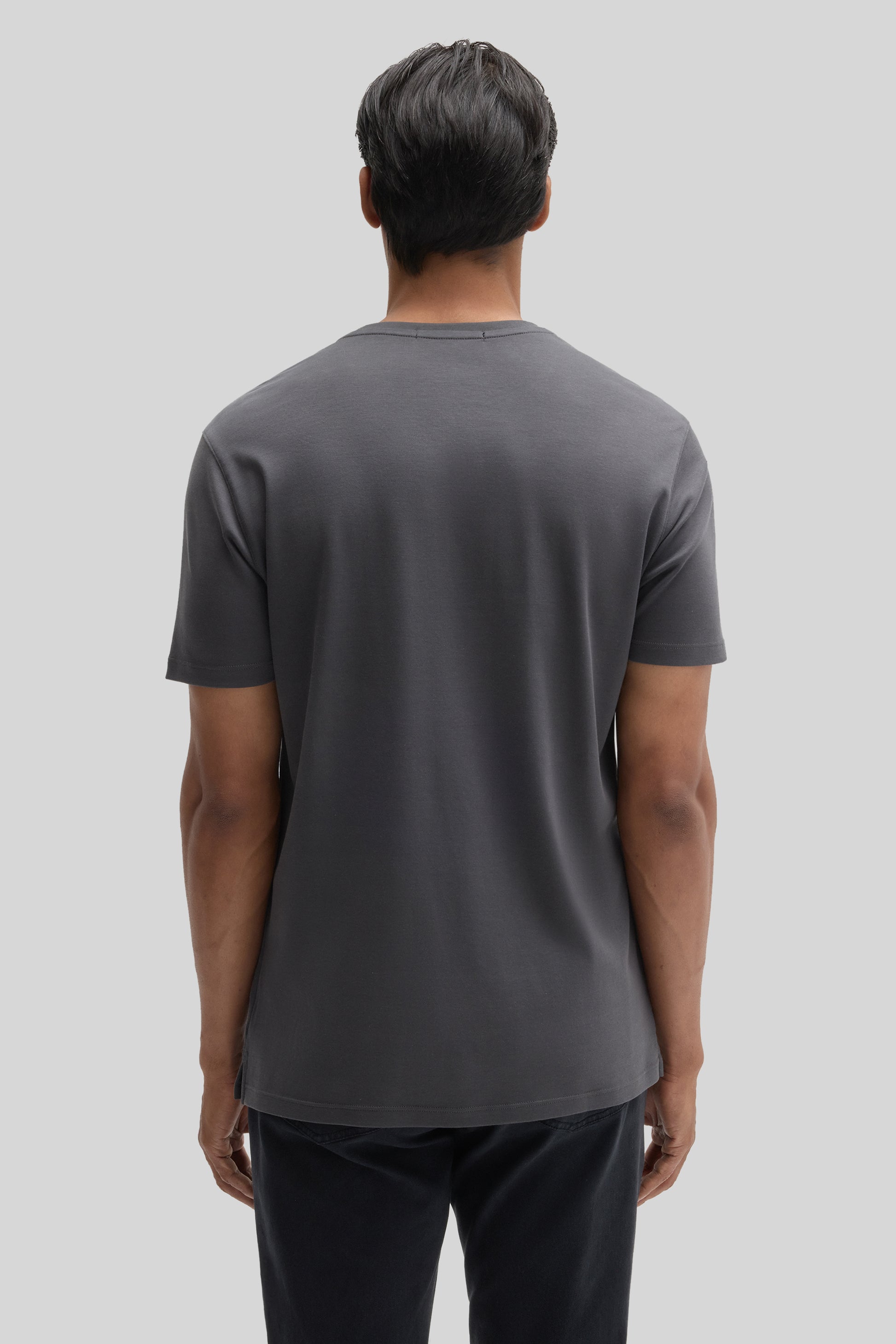 Robert Barakett Men's Pima Cotton The Barakett V in Cannon