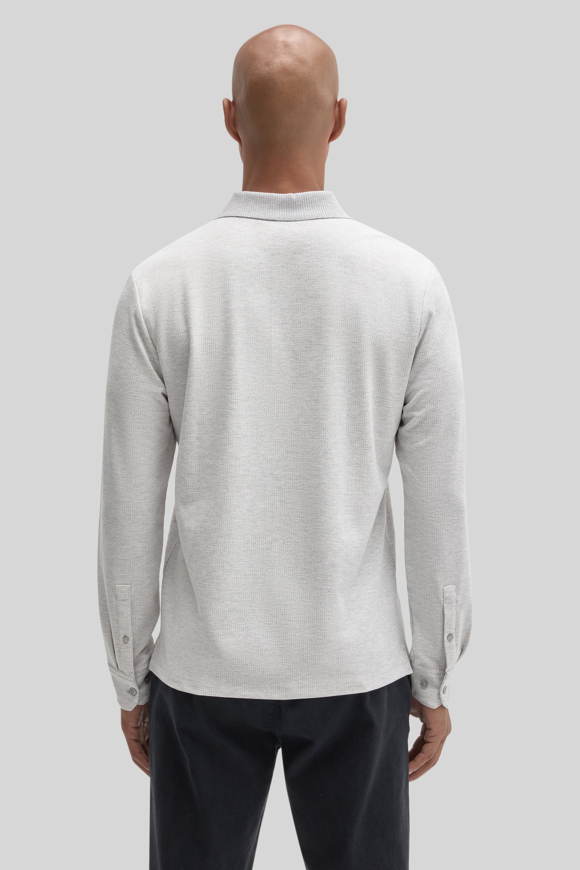 Robert Barakett Cayman Long Sleeve Polo