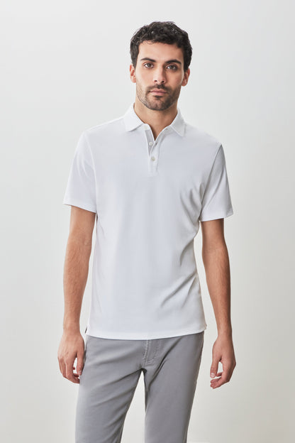 Robert Barakett The Barakett Herringbone Polo