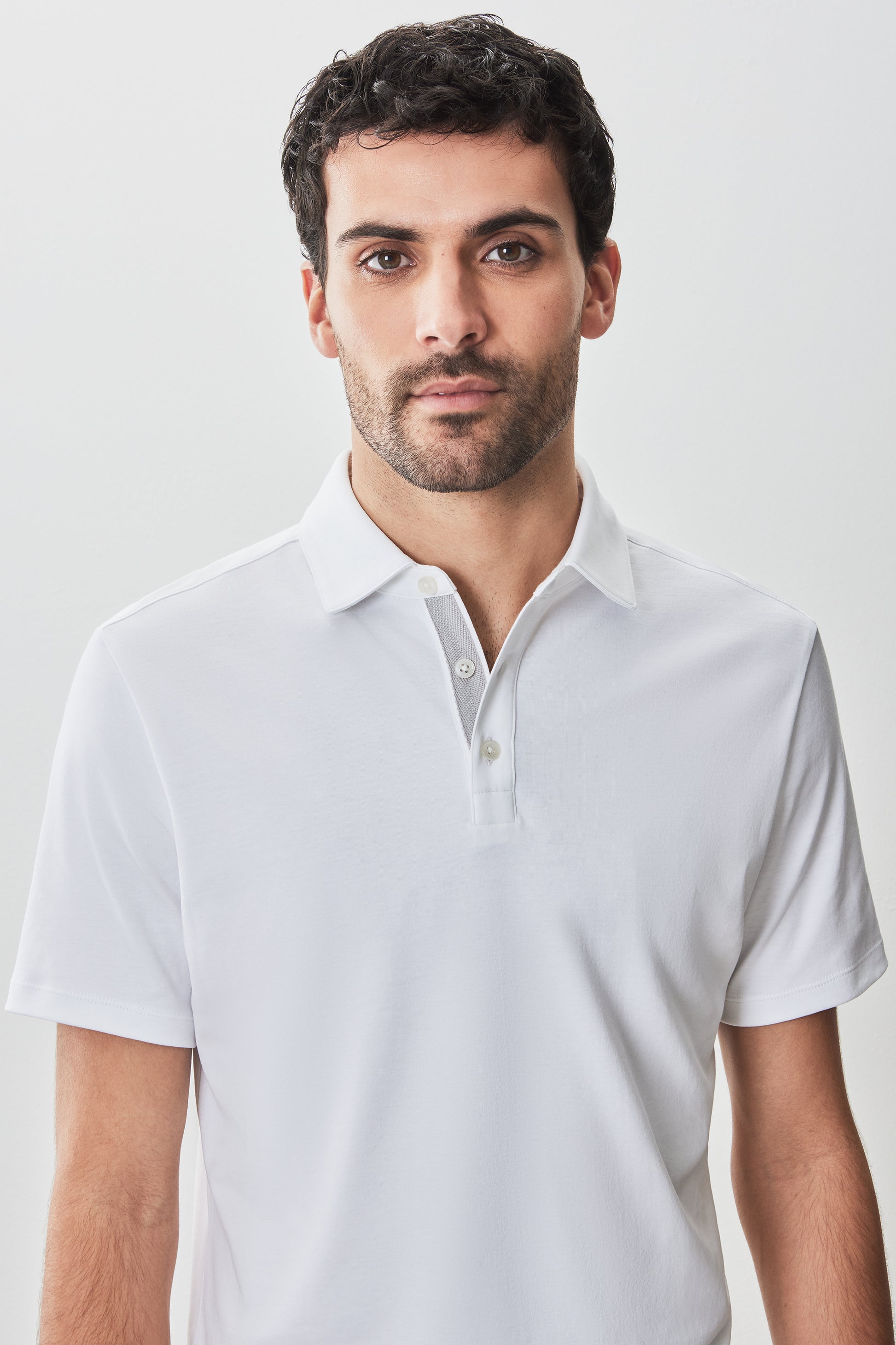 Robert Barakett The Barakett Herringbone Polo