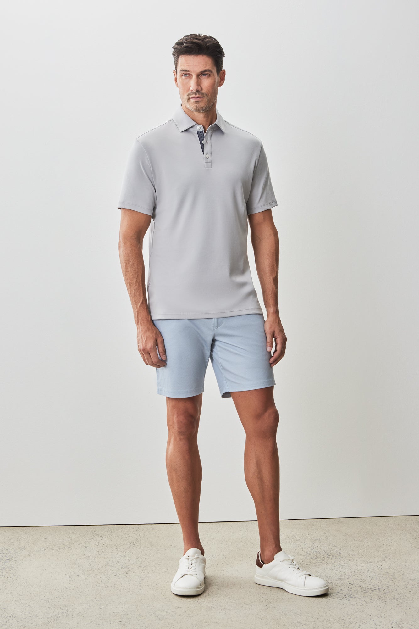Robert Barakett The Barakett Herringbone Polo