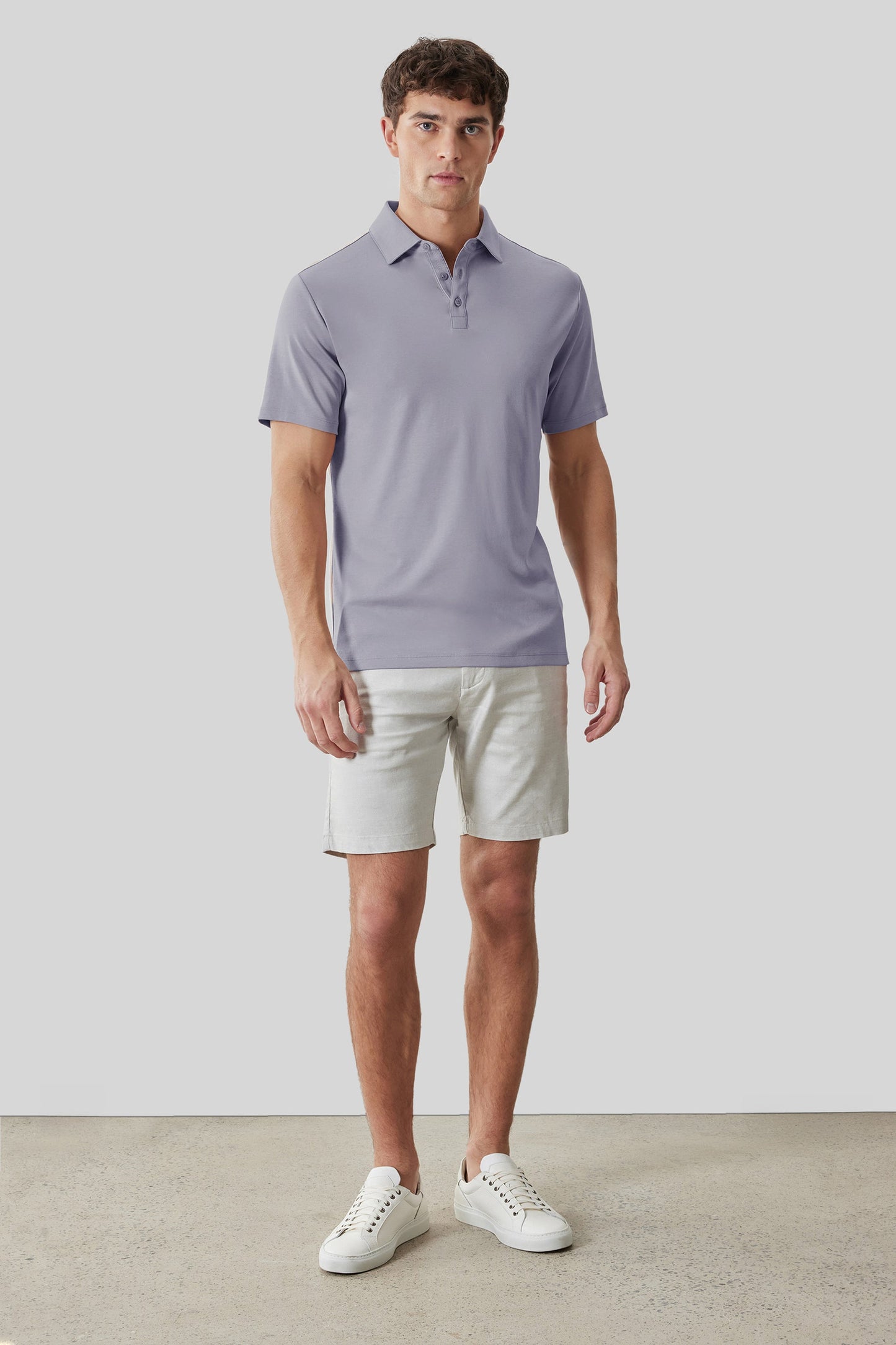 Robert Barakett The Barakett Herringbone Polo