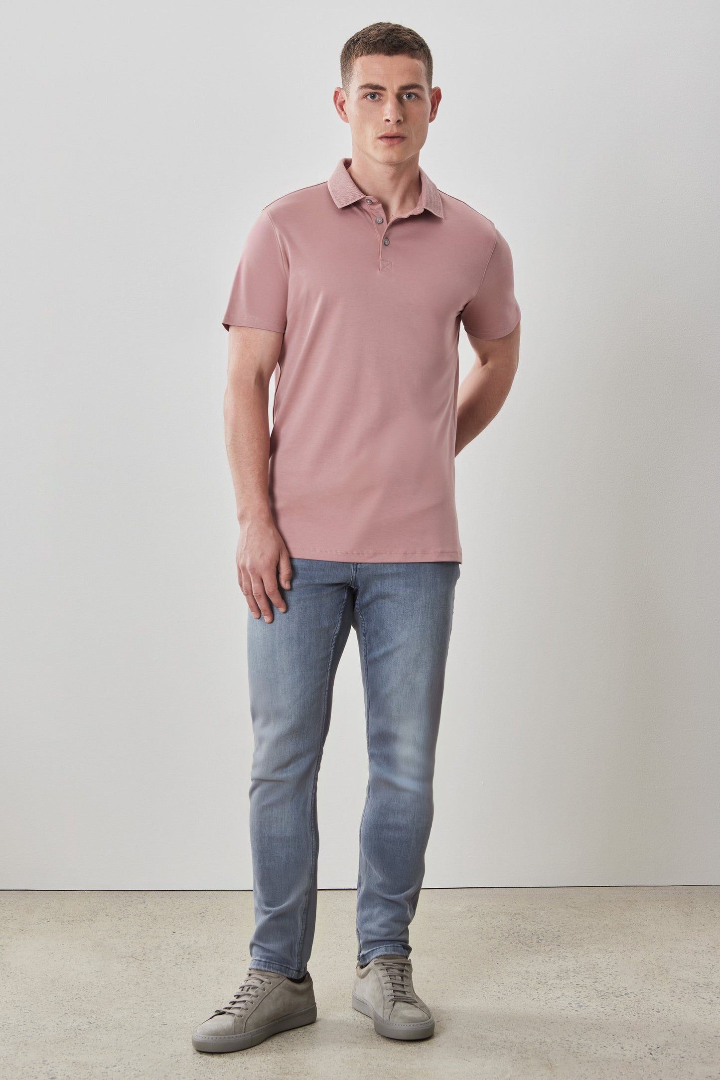 Robert Barakett The Barakett Polo in Coral