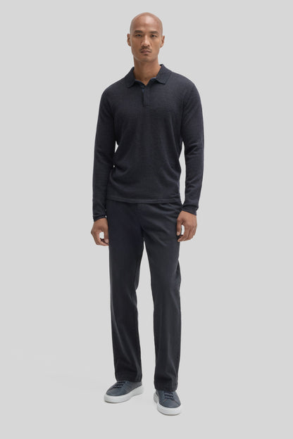 Robert Barakett Thomas Long Sleeve Sweater Polo