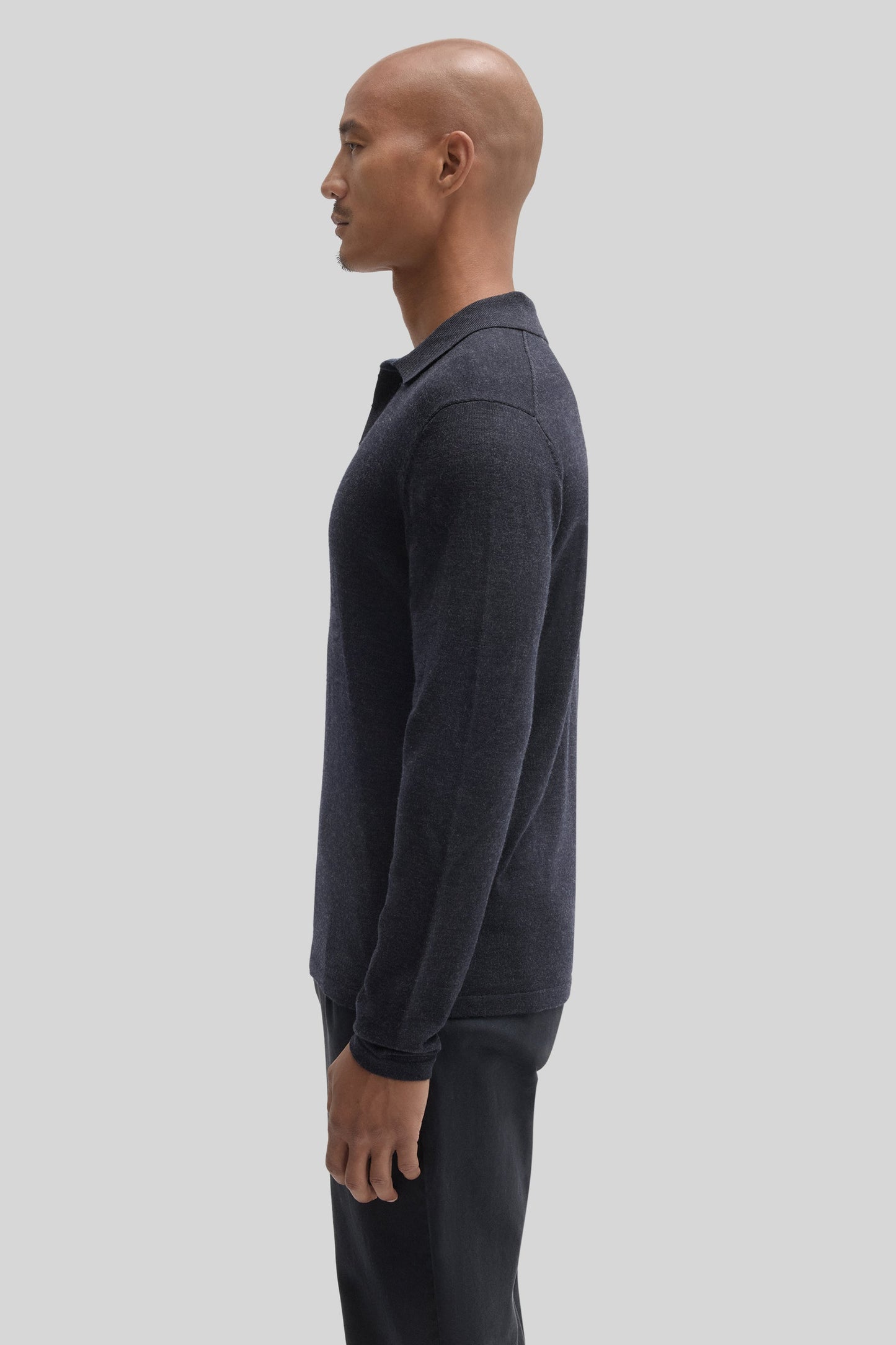 Robert Barakett Thomas Long Sleeve Sweater Polo