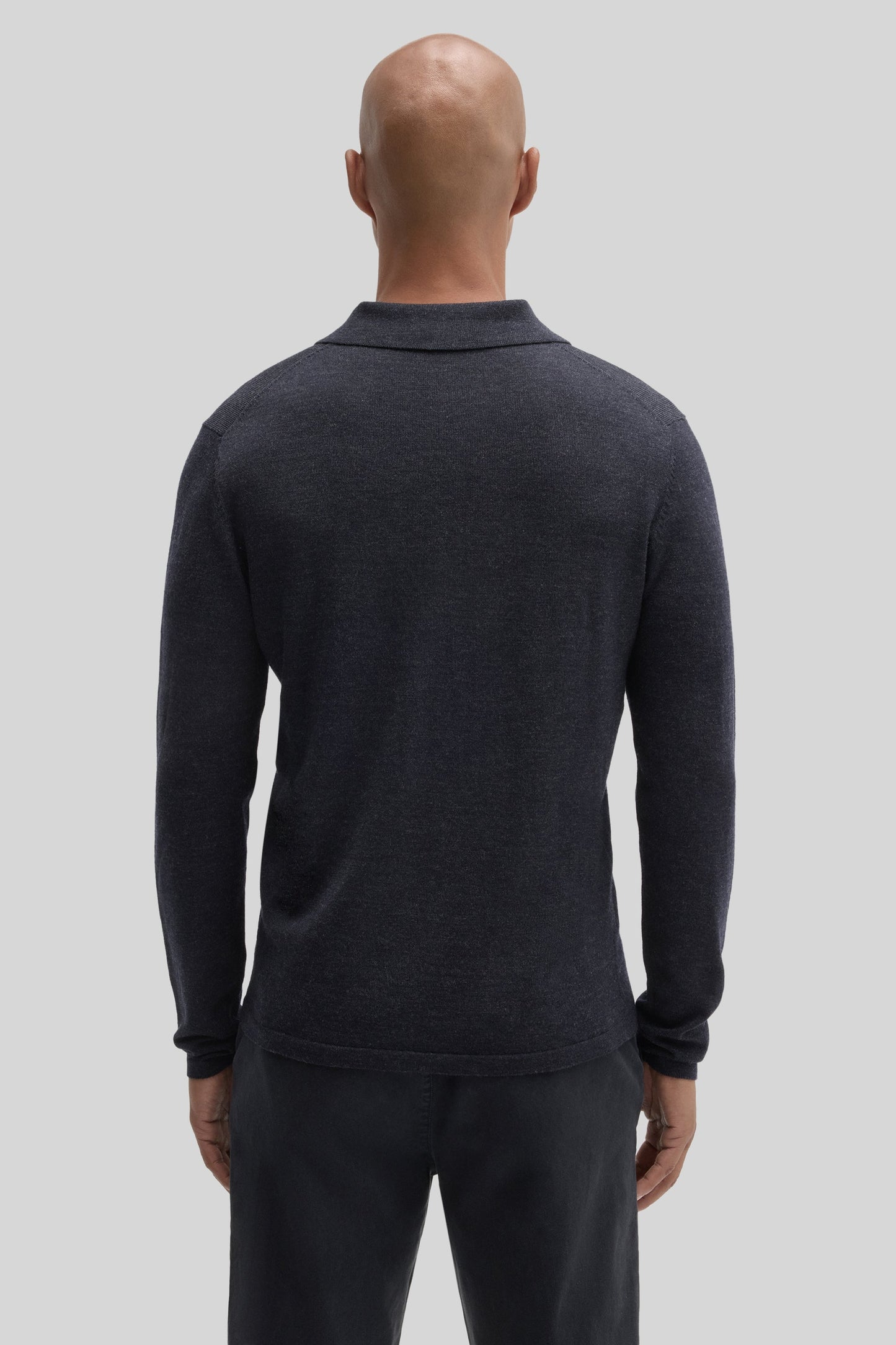 Robert Barakett Thomas Long Sleeve Sweater Polo