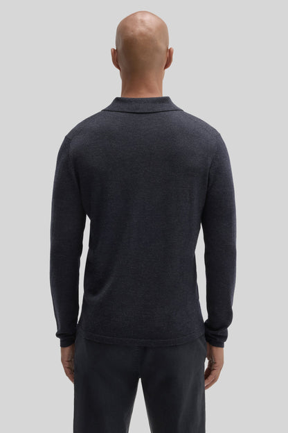 Robert Barakett Thomas Long Sleeve Sweater Polo
