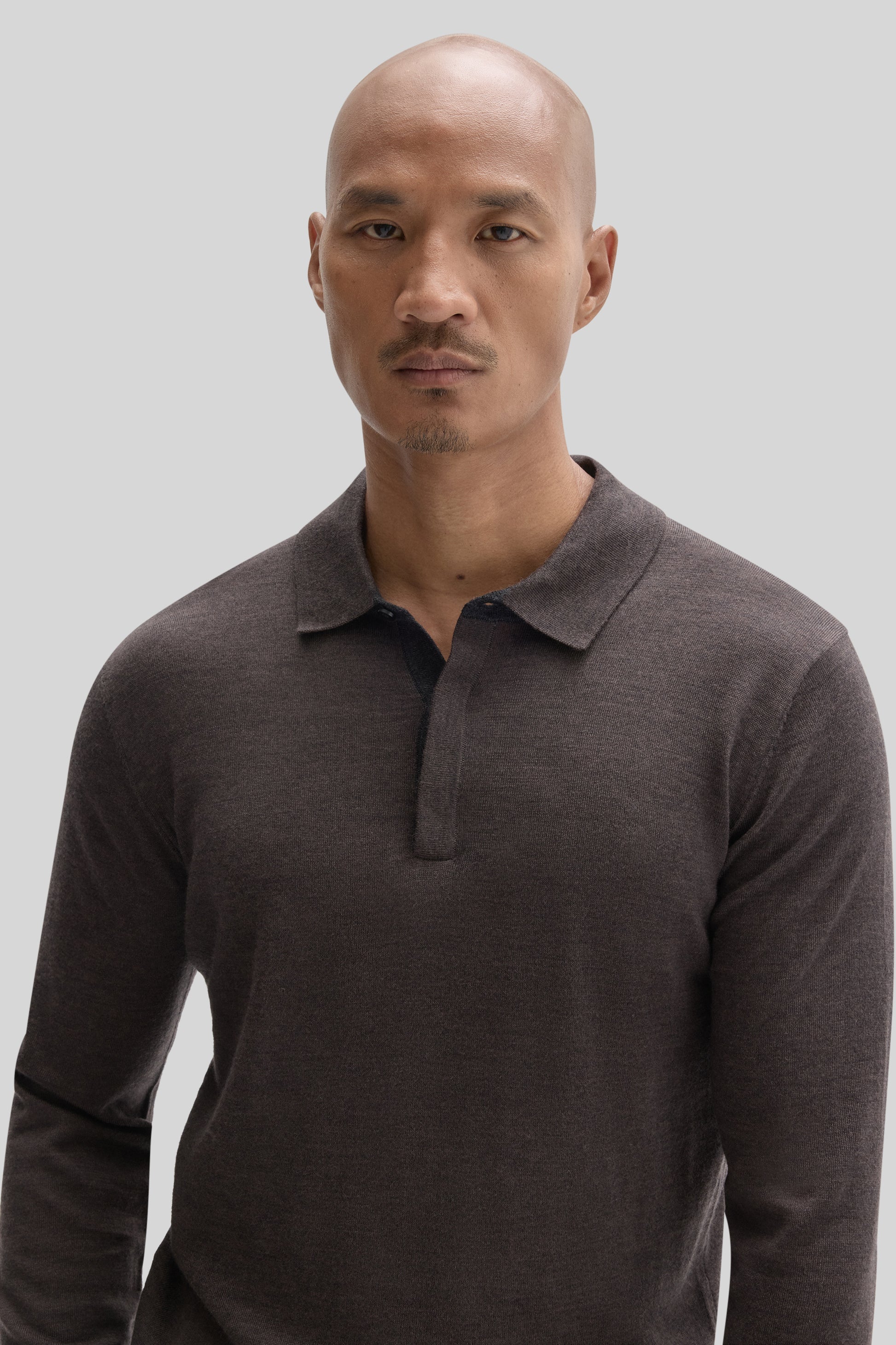 Robert Barakett Thomas Long Sleeve Sweater Polo
